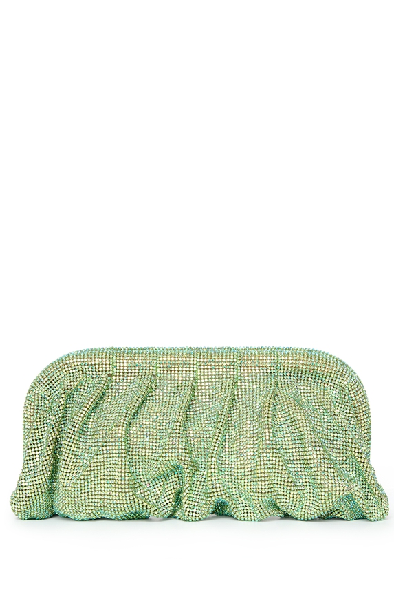 Clutch Metal Verde - DG55025 Curadoria Dress & Go