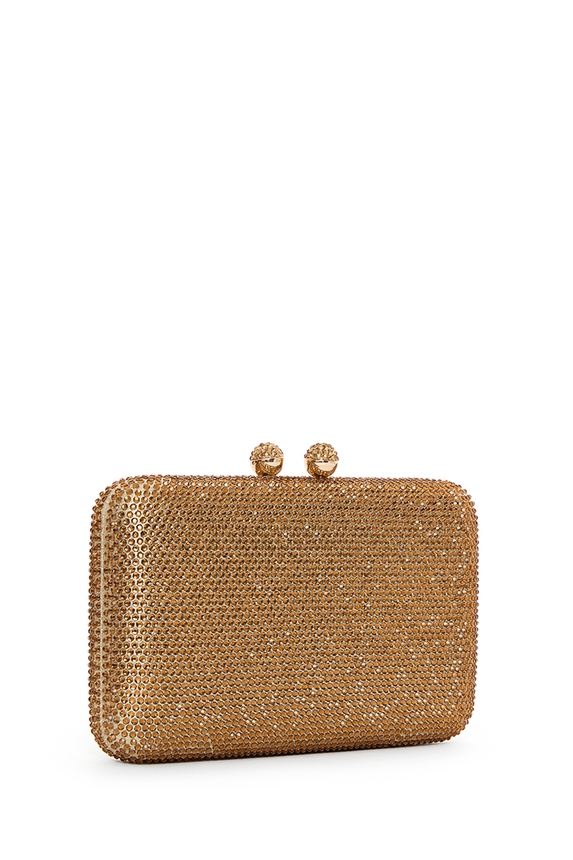 Clutch Paetê Dourado - DG55126 Curadoria Dress & Go
