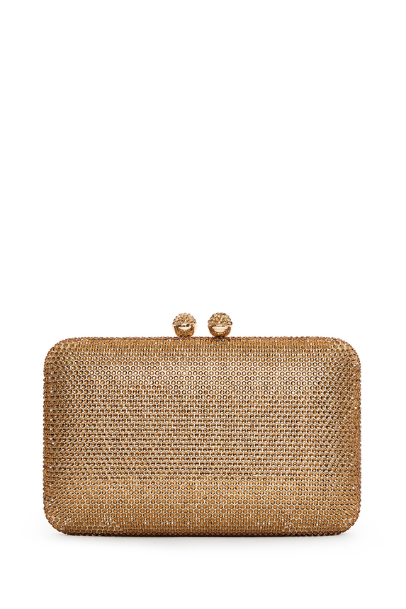 Clutch Paetê Dourado - DG55126 Curadoria Dress & Go