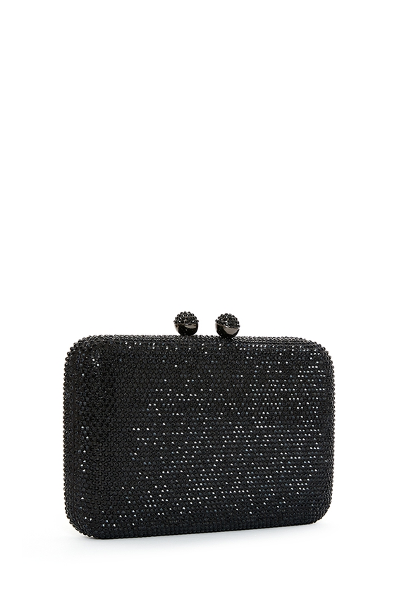 Clutch Paetê Preto - DG55127 Curadoria Dress & Go