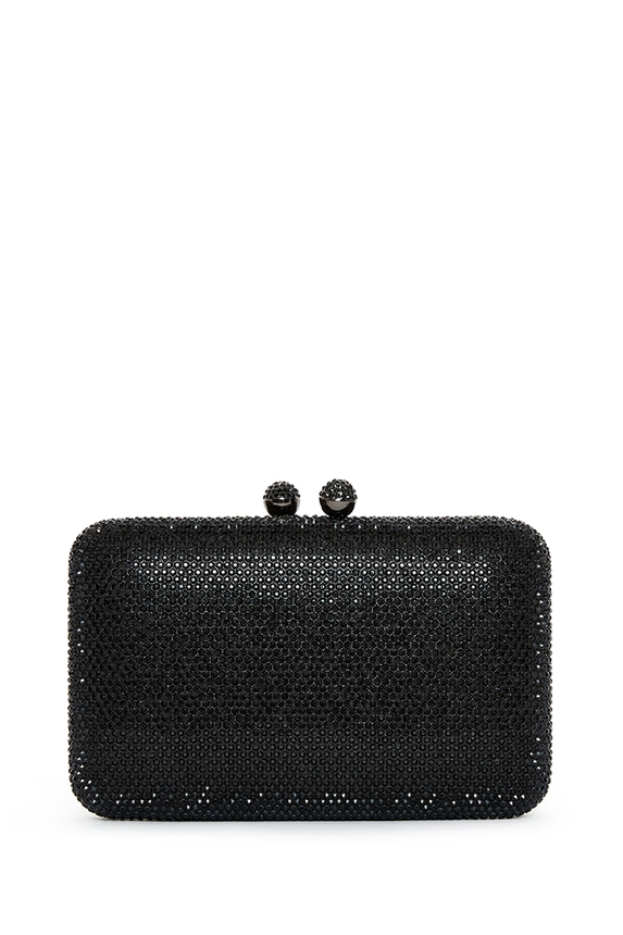 Clutch Paetê Preto - DG55127 Curadoria Dress & Go