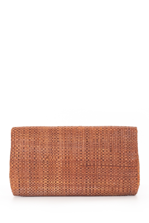 Clutch Palha Marrom - DG63582 Curadoria Dress & Go