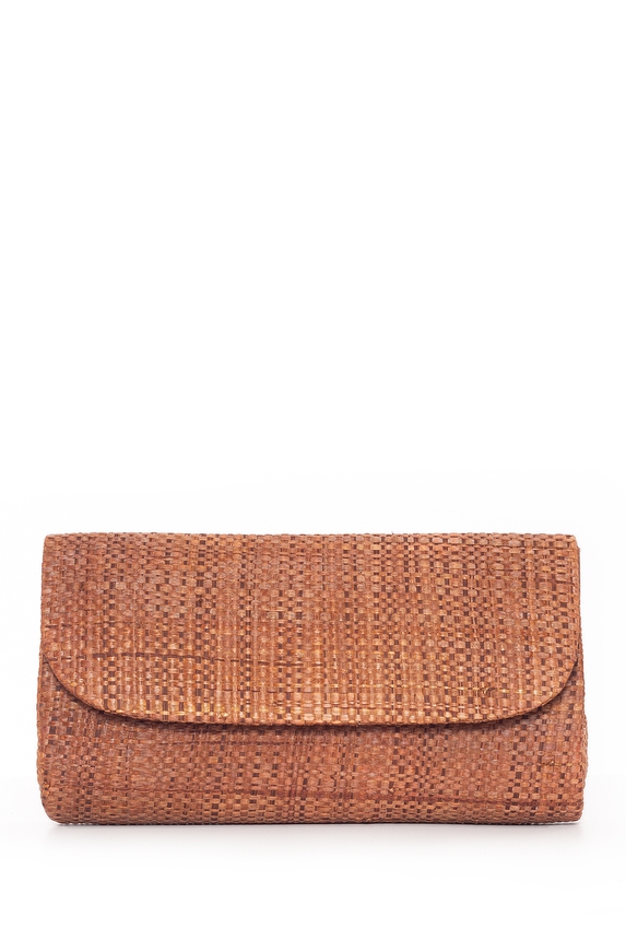 Clutch Palha Marrom - DG63582 Curadoria Dress & Go