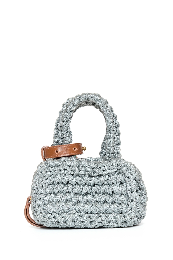 Clutch Tricot Cinza - DG76669 Curadoria Dress & Go