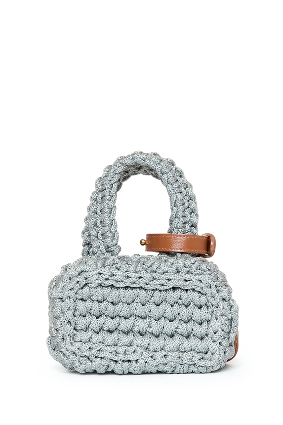 Clutch Tricot Cinza - DG76669 Curadoria Dress & Go