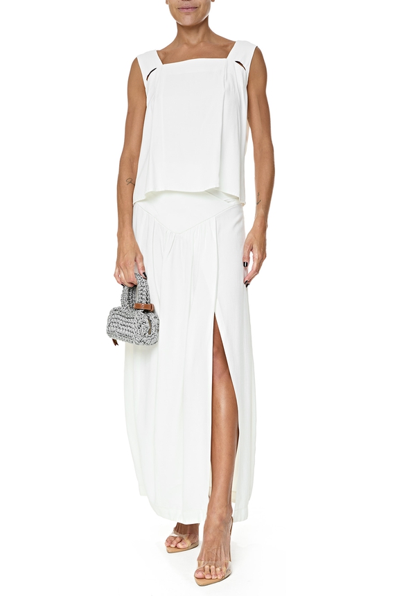 Clutch Tricot Cinza - DG76669 Curadoria Dress & Go