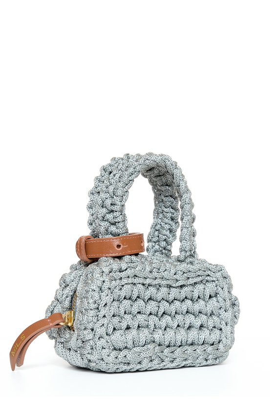 Clutch Tricot Cinza - DG76669 Curadoria Dress & Go
