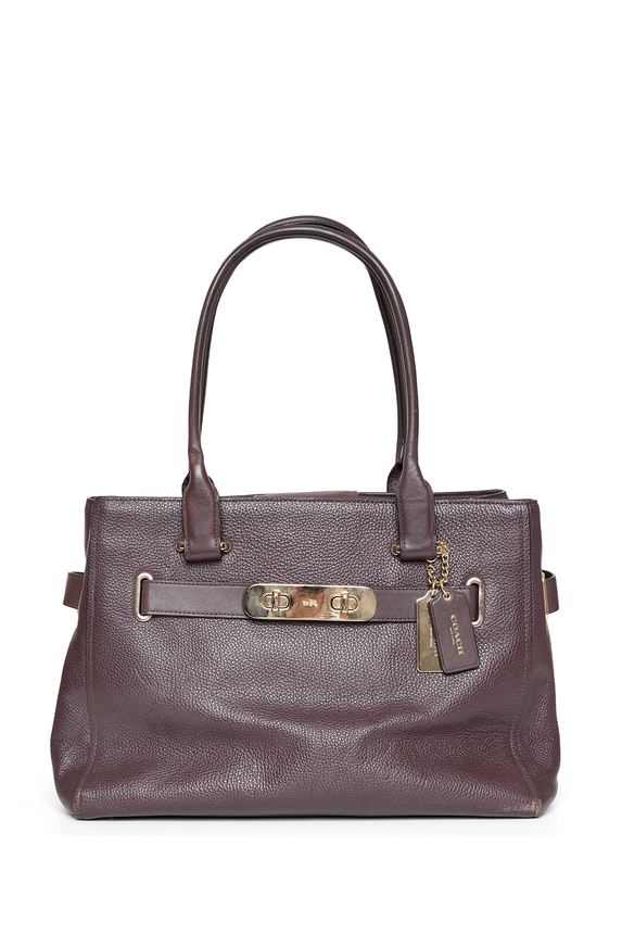Coach Swagger Caeryall Mahogany Shoulder Bag - DG76476 Coach