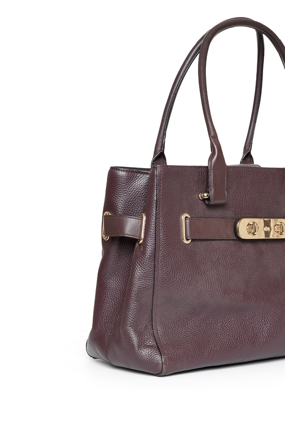 Coach Swagger Caeryall Mahogany Shoulder Bag - DG76476 Coach