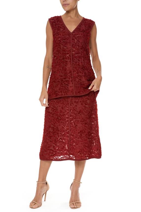 Conjunto Crepe Marsala - DG75999 Curadoria Dress & Go