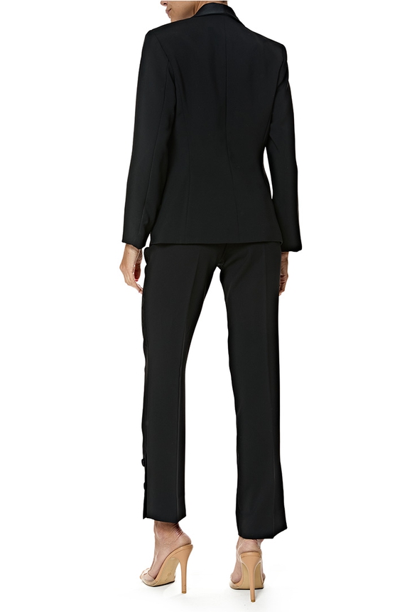 Conjunto Crepe Preto - DG76943 Folic
