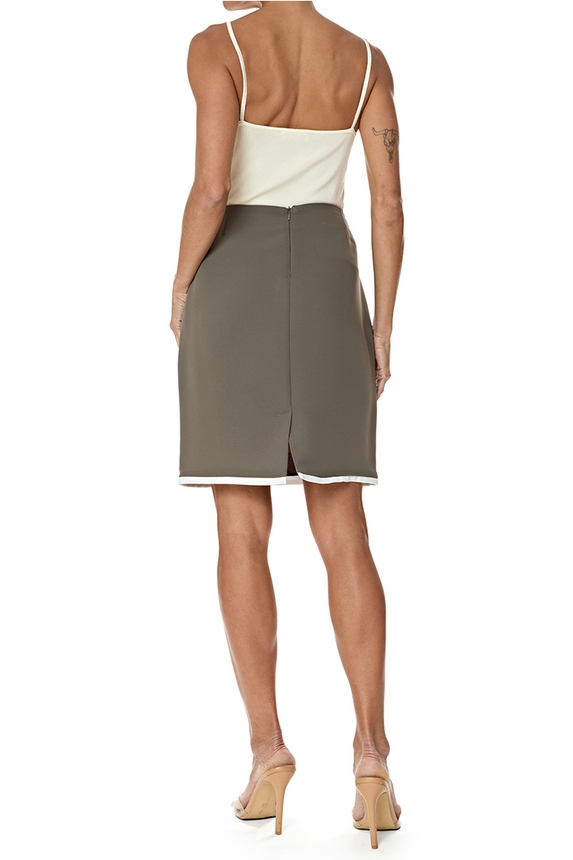Conjunto Crepe Verde - DG76941 Curadoria Dress & Go