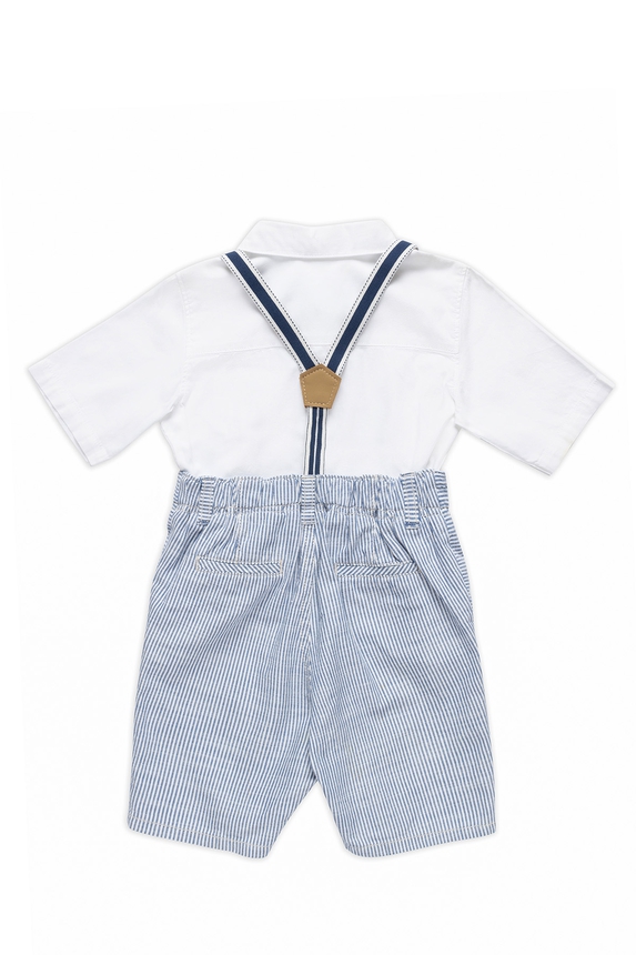 Conjunto Infantil Masculino Algodão Estampado - 9M/2A/9-12M/12-18M H&M