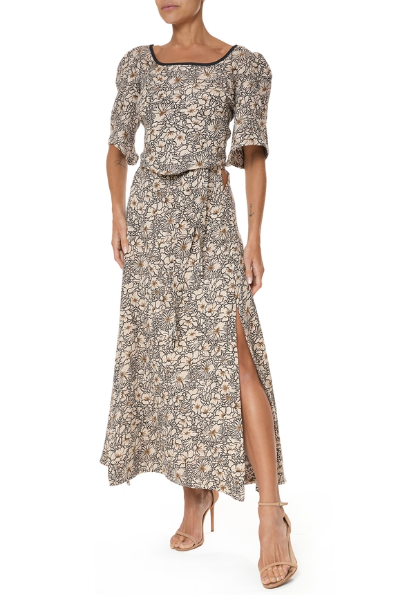 Conjunto Linho Estampado - DG75994 Iara Wisnik