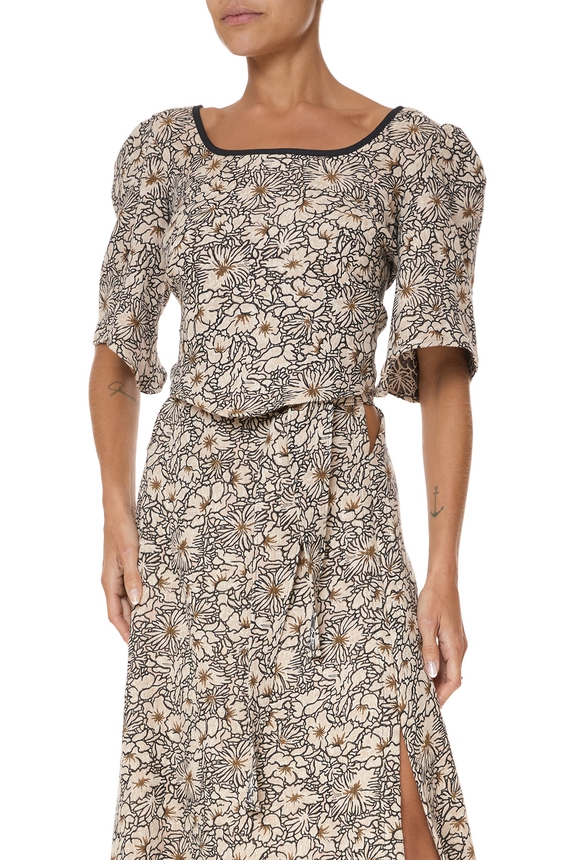Conjunto Linho Estampado - DG75994 Iara Wisnik