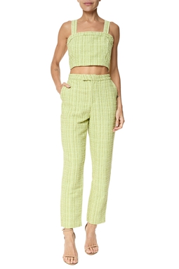 Conjunto Tweed Verde