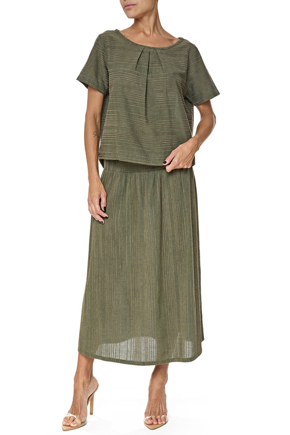 Conjunto Viscose Verde - DG76445 Gaya