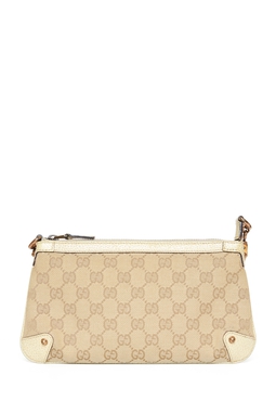 Gucci GG Canvas Pochette Bamboo