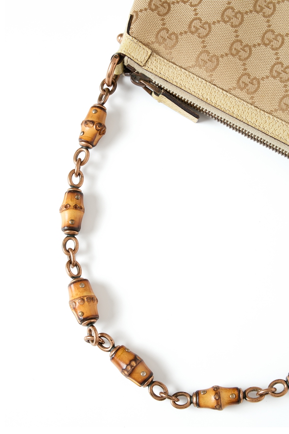 Gucci GG Canvas Pochette Bamboo - DG76474 Gucci