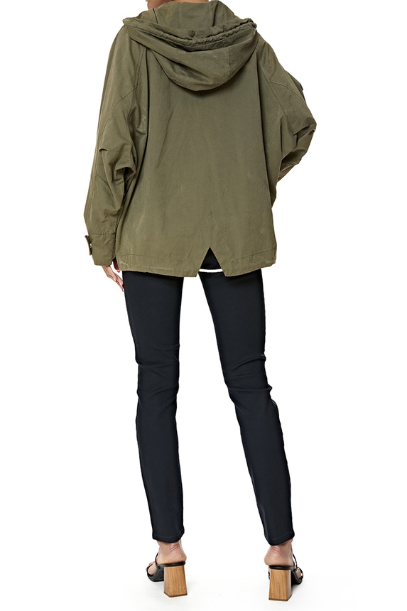 Jaqueta Suede Verde - DG76986 Zara
