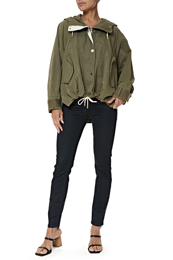 Jaqueta Suede Verde - DG76986 Zara