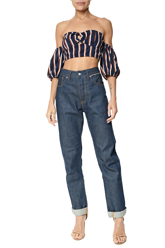 Jeans Benzak B-03 Tapered 13 oz. indigo selved - DG76311 Benzak Denim Developers