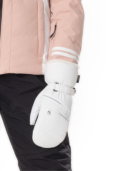 Luva Para Neve Nylon Branco