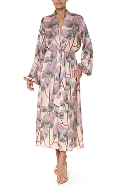 Macacão Cetim Estampado