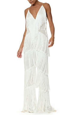 Macacão Tule Branco