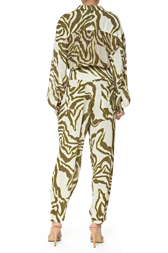 Macacão Viscose Estampado - DG76593 Animale