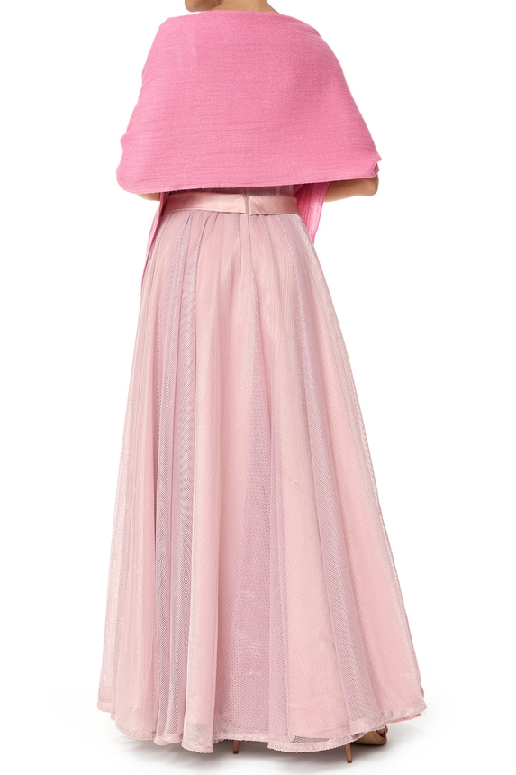 Pashmina Lã Rosa - DG75914 Curadoria Dress & Go