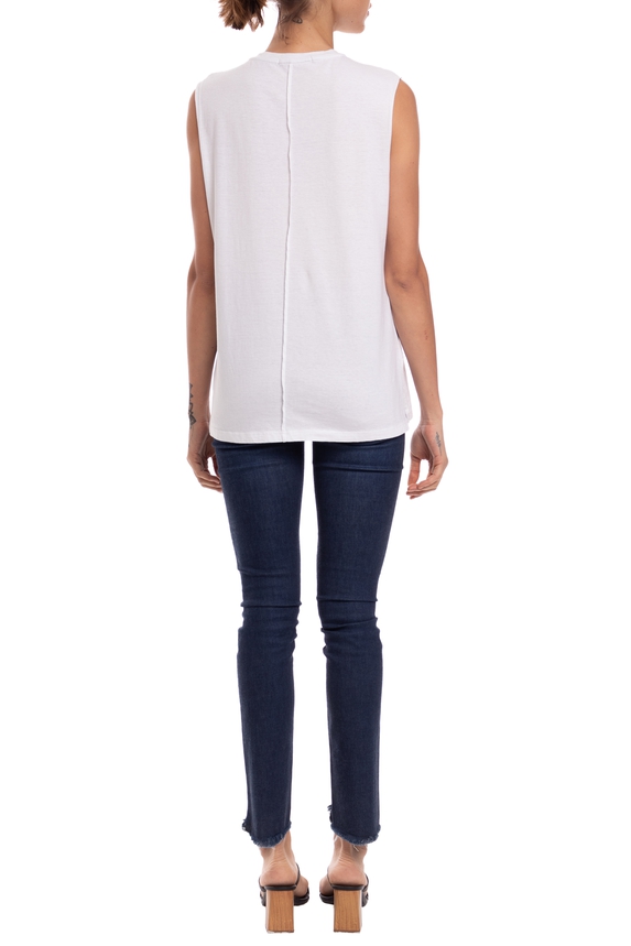 Regata Algodão Branco - DG31896 Animale