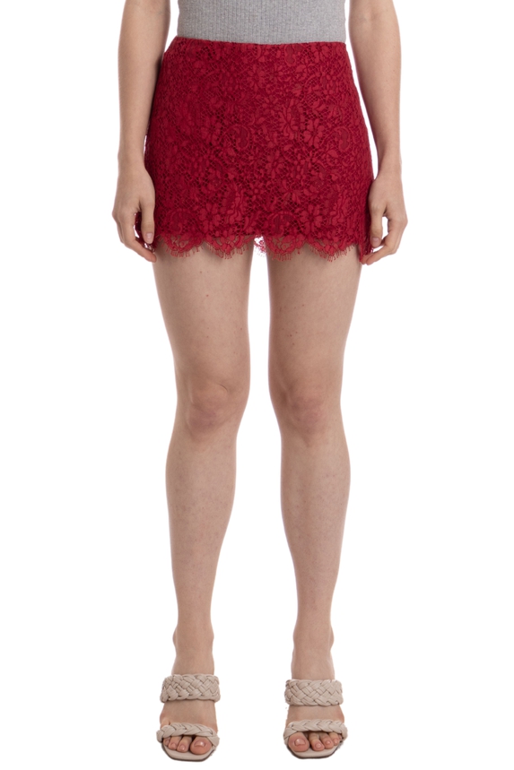 Saia Curta Algodão Vermelho - DG27727 Animale