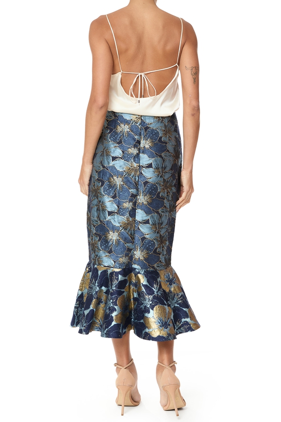 Saia Midi Jacquard Estampado - DG75878 Patricia Bonaldi / PatBo