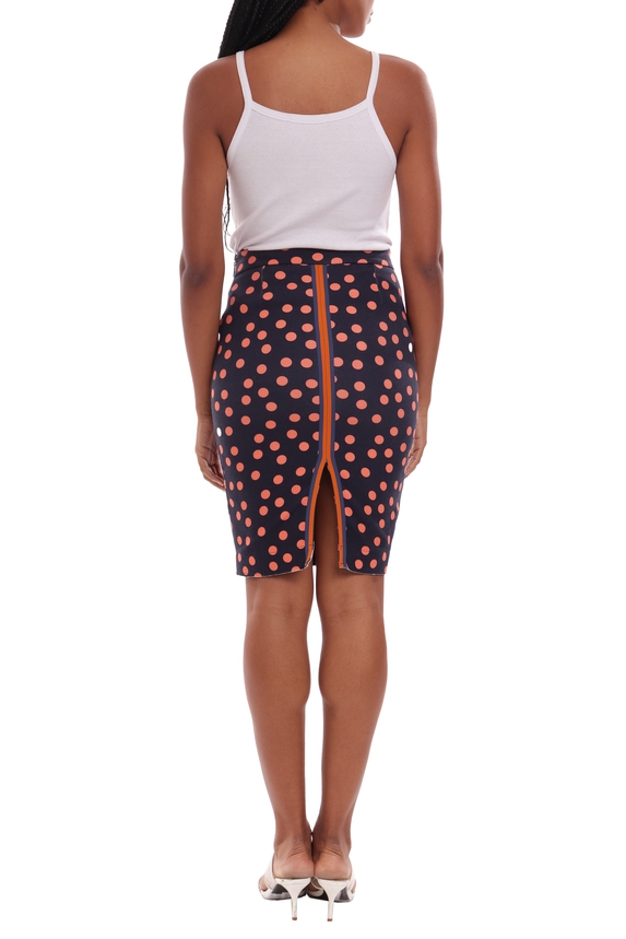 Saia Midi Malha Estampado - DG34835 Animale