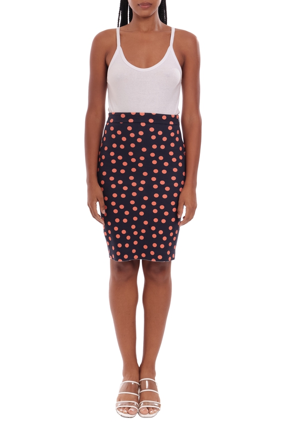 Saia Midi Malha Estampado - DG34835 Animale