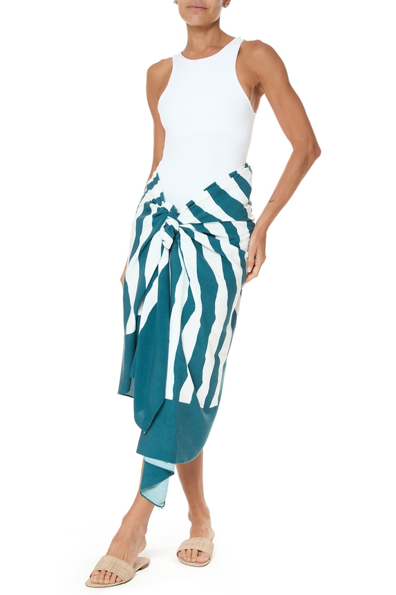 Saída De Praia Viscose Estampado - DG75982 Vix