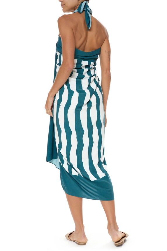 Saída De Praia Viscose Estampado - DG75982 Vix