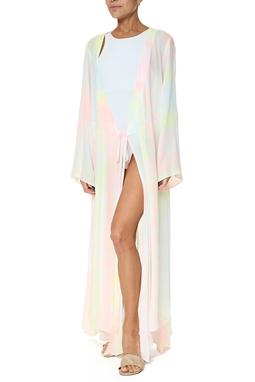 Saída De Praia Viscose Estampado