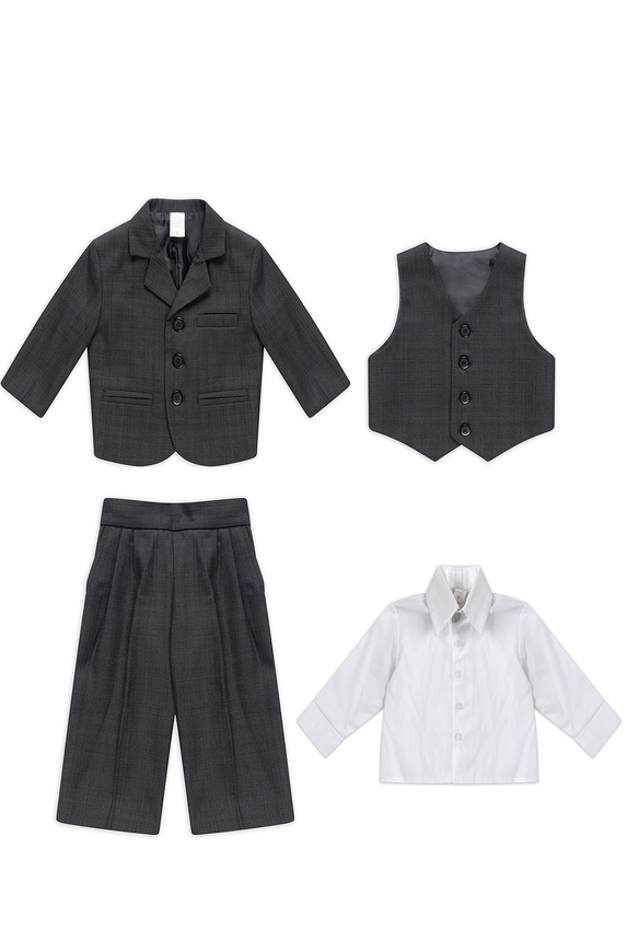 Terno Infantil Crepe Estampado - P/M Curadoria Dress & Go