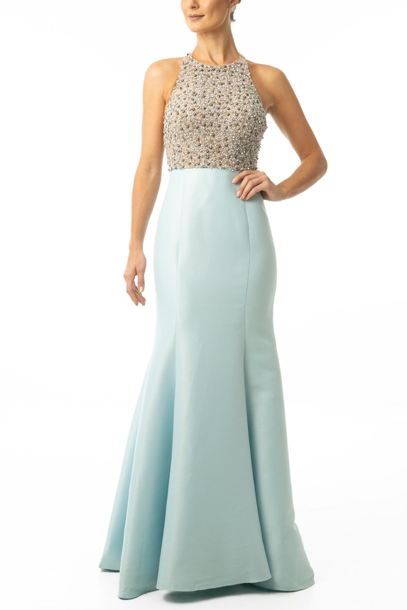 Vestido Cestari Light Blue - DG14589 Essential Collection