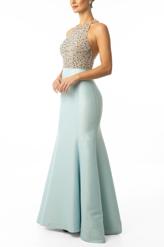 Vestido Cestari Light Blue - DG14589 Essential Collection