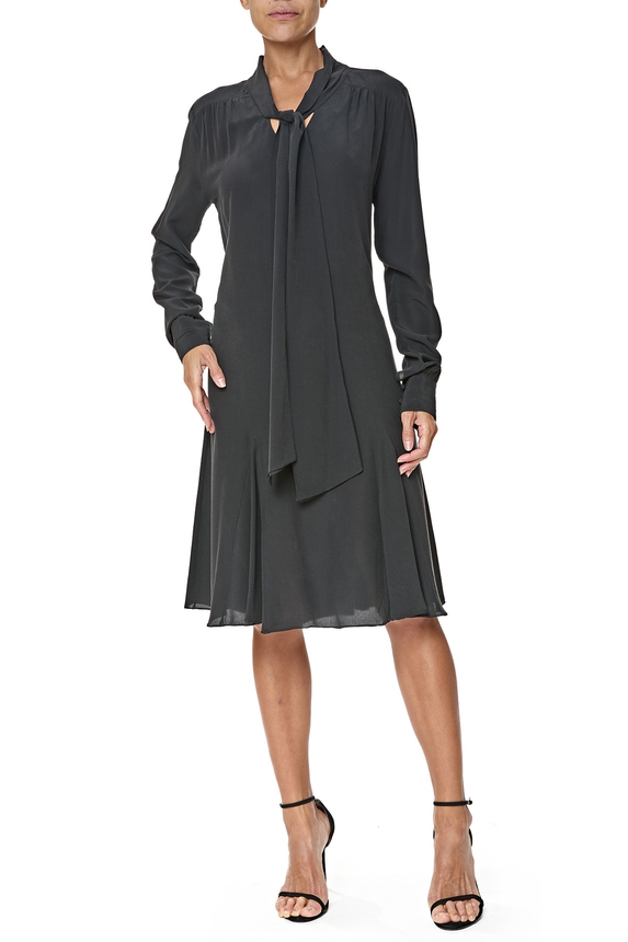 Vestido Curto Crepe Preto - DG76451 Ricardo Almeida