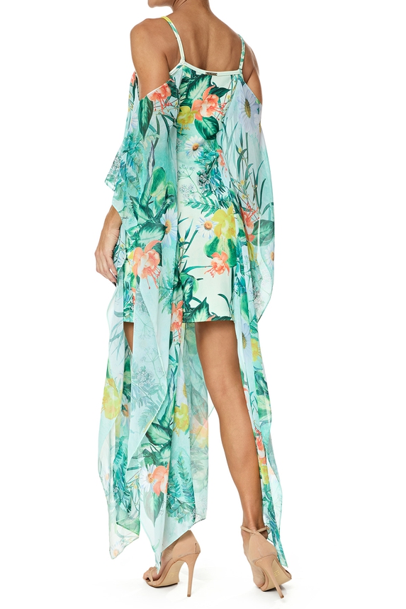 Vestido Curto Neoprene Estampado - DG76199 Lança Perfume