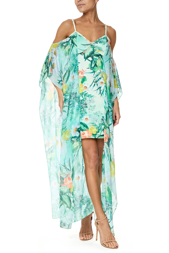 Vestido Curto Neoprene Estampado - DG76199 Lança Perfume