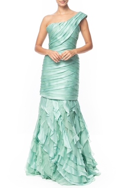 Vestido Longo Seda Verde