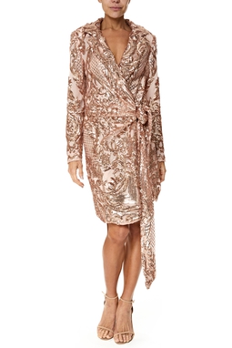 Vestido Curto Tule Rosa