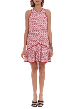 Vestido Curto Viscose Estampado