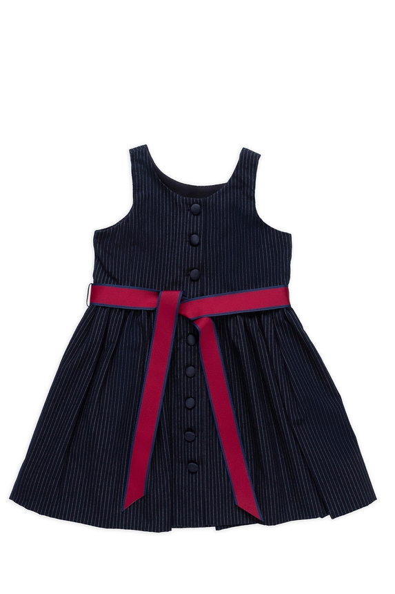 Vestido Infantil Crepe Estampado - DG60320 Polo Ralph Lauren
