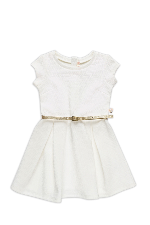 Vestido Infantil Malha Branco - DG60934 Billieblush